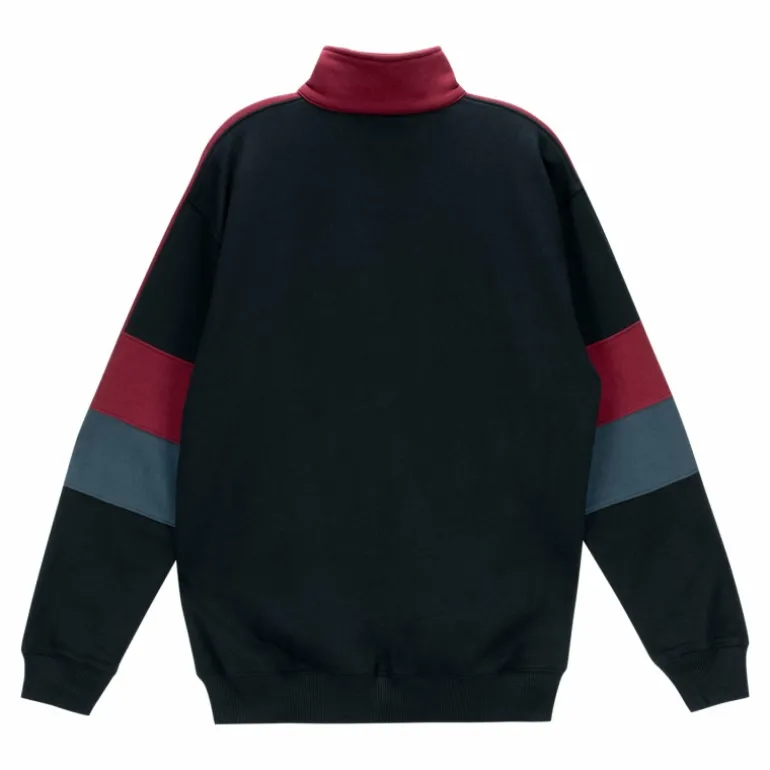 Fortune Fashion World of Warcraft Horde Logo Black Quarter-Zip Sweatshirt