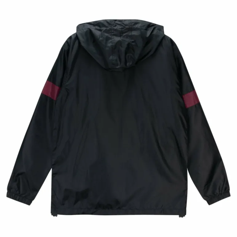 Fortune Fashion World of Warcraft Horde Logo Black Half-Zip Windbreaker Jacket