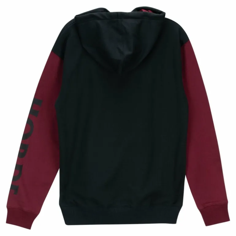 Fortune Fashion World of Warcraft Horde Logo Black Colorblock Pullover Hoodie