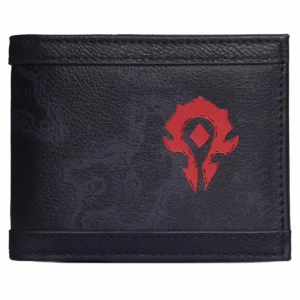 Difuzed World of Warcraft Horde Map of Azeroth Bifold Wallet