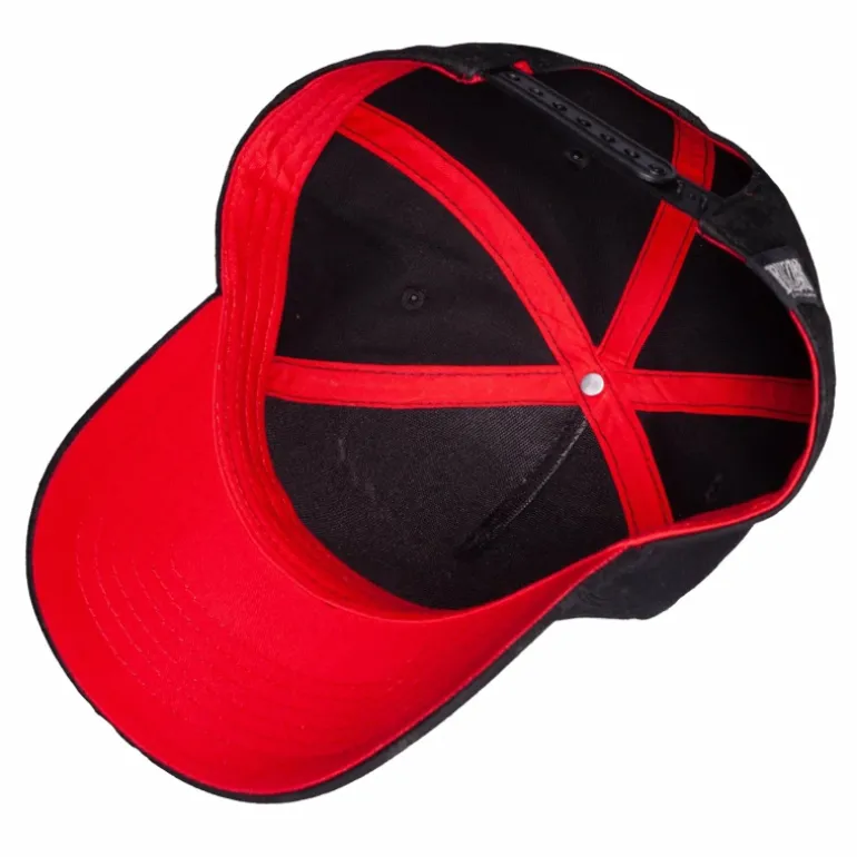 Difuzed World of Warcraft Horde Map of Azeroth Black Snapback Hat