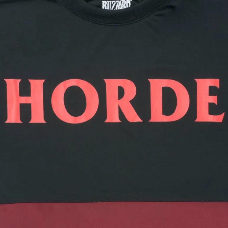 Fortune Fashion World of Warcraft Horde Red Colorblock T-Shirt
