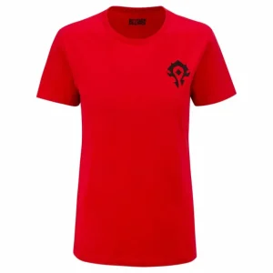 Women S u0026 S World of Warcraft Horde Women's Red T-Shirt
