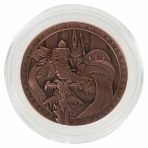 Shanghai T-Max Supply World of Warcraft Lich King Commemorative Bronze Medal