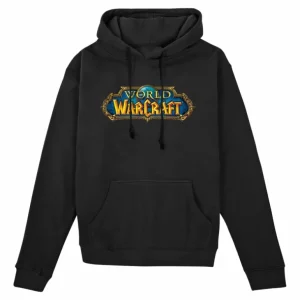 LGM World of Warcraft Logo Black Pullover Hoodie