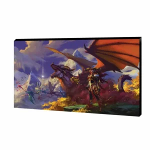 Jondo World of Warcraft Return to the Dragon Isles 14x24" Canvas