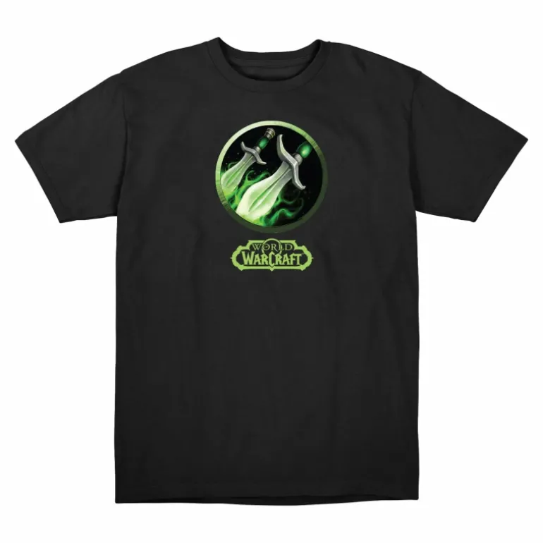 LGM World of Warcraft Rogue Black T-Shirt