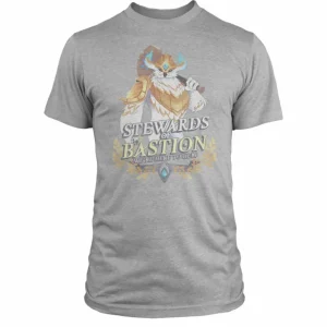 JINX Inc World of Warcraft: Shadowlands Here To Help Grey T-Shirt