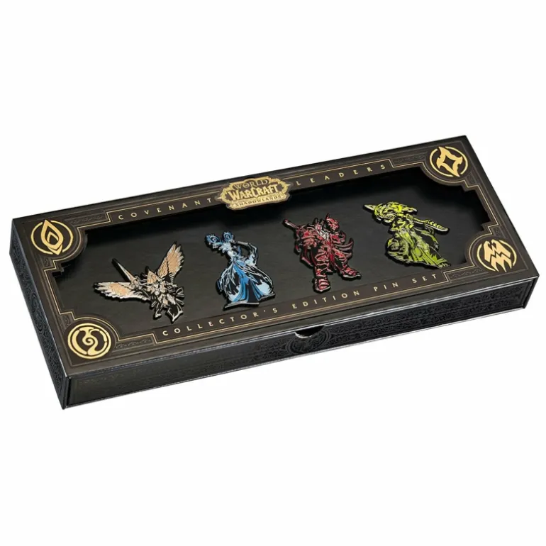 Blizzard World of Warcraft: Shadowlands Covenant Leaders Collector's Edition Pin Set