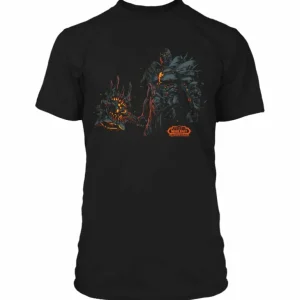 JINX Inc World of Warcraft: Shadowlands Usurper Black T-Shirt