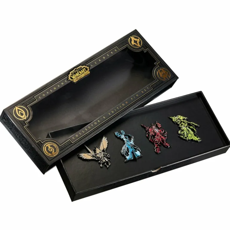 Blizzard World of Warcraft: Shadowlands Covenant Leaders Collector's Edition Pin Set