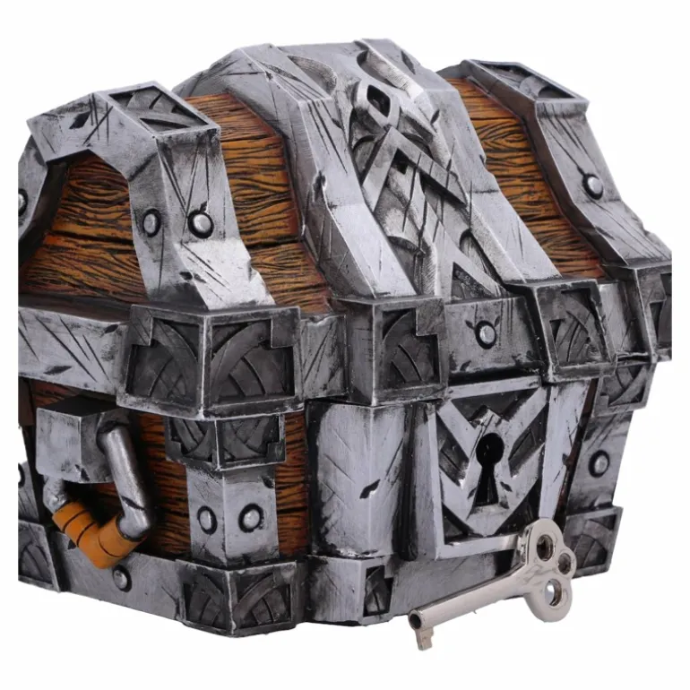 Nemesis Now World of Warcraft Silverbound Treasure Chest Box
