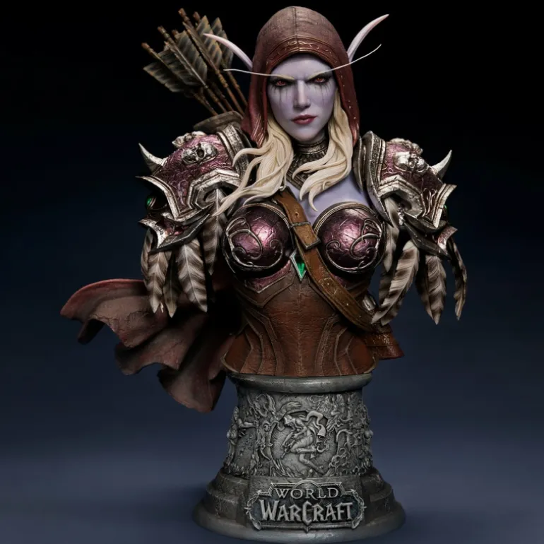 Infinity Studios World of Warcraft Sylvanas 1:3 Scale 15" Bust Statue