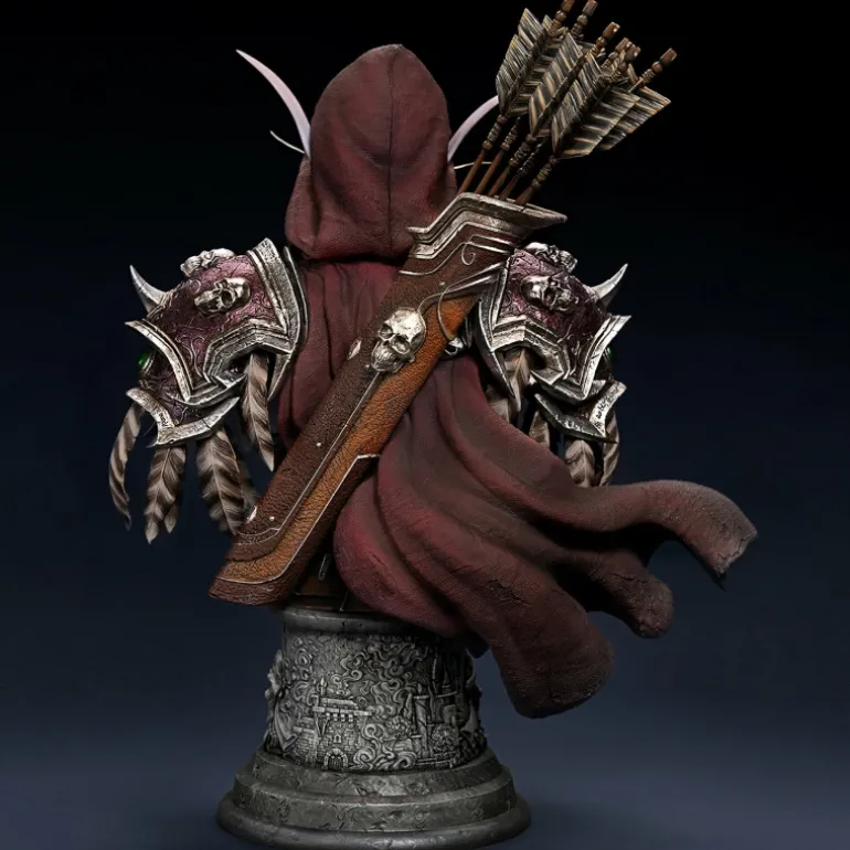 Infinity Studios World of Warcraft Sylvanas 1:3 Scale 15" Bust Statue