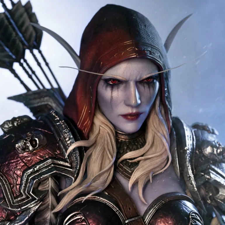 Infinity Studios World of Warcraft Sylvanas 1:3 Scale 15" Bust Statue