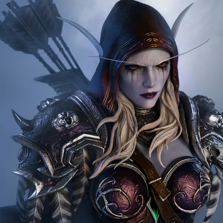 Infinity Studios World of Warcraft Sylvanas 1:3 Scale 15" Bust Statue
