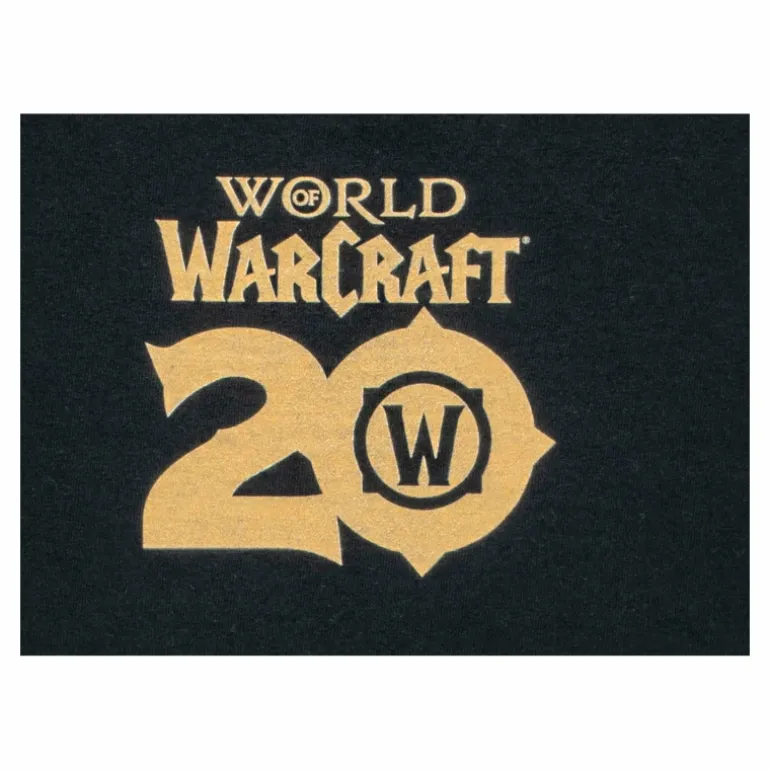 Culture Studio World of Warcraft 20th Anniversary Celebration Black T-Shirt