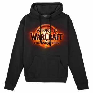 LGM World of Warcraft: The War Within Logo Black Pullover Hoodie