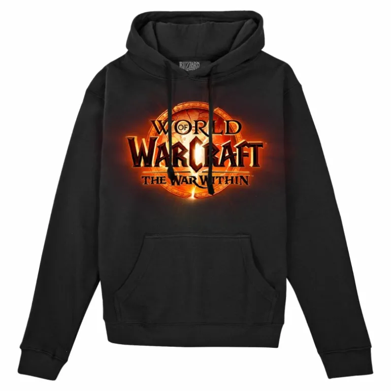 LGM World of Warcraft: The War Within Logo Black Pullover Hoodie