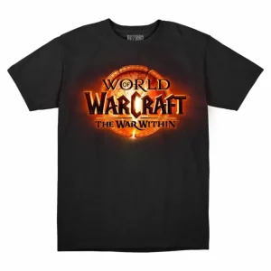 LGM World of Warcraft: The War Within Logo Black T-Shirt