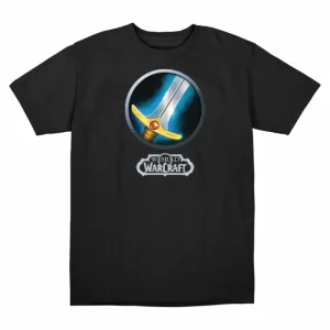 LGM World of Warcraft Warrior Black T-Shirt