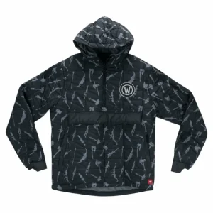 Sportiqe World of Warcraft Weapons Black Half-Zip Pullover Jacket