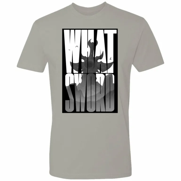 Blizzard Gear Store World of Warcraft What Sword Grey T-Shirt