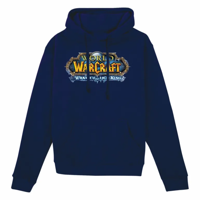 LGM World of Warcraft: Wrath of the Lich King Logo Navy Pullover Hoodie